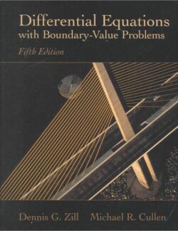 Differential Equations with Boundary-Value Problems – Dennis G. Zill – 5th Edition