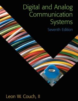 Digital & Analog Communication Systems – Leon W. Couch – 7th Edition