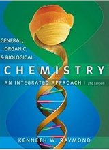 General Organic and Biological Chemistry – Kenneth Raymond – 2nd Edition