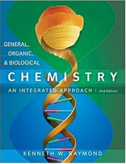 General, Organic, and Biological Chemistry – Kenneth Raymond – 2nd Edition