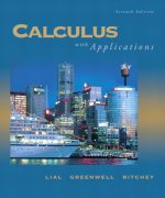Calculus with Applications Lial Greenwell Ritchey 7th Edition