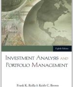 investment analysis frank k reilly 8th edition