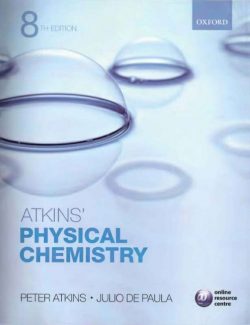 physical chemistry 8th edition atkins de paula
