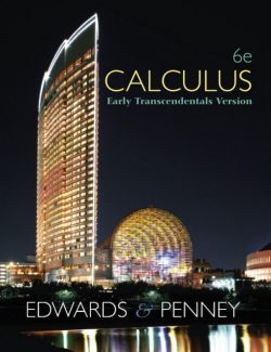 (PDF) Calculus: Early Transcendental - Edwards & Penney - 6th Edition