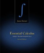 Essential Calculus Early Transcendentals James Stewart 2nd Edition