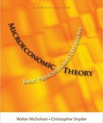 microeconomic theory basic principles and extensions walter nicholson 11e