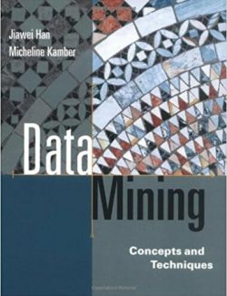 data mining concepts and techniques jiawei han micheline kamber 1st edition
