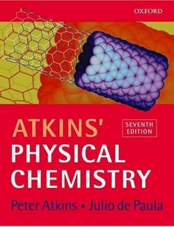 Physical Chemistry – Peter Atkins, Julio de Paula – 7th Edition