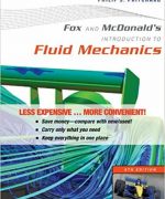 introduction to fluid mechanics fox mcdonald 8ed
