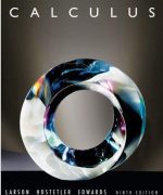 Calculus – Ron Larson Robert Hostetler – 9th Edition