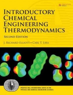 introductory chemical engineering thermodynamics j richard elliott 2nd edition