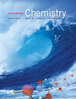 Chemistry – Kenneth Whitten, Raymond E. Davis, Larry Peck & George G. Stanley – 9th Edition