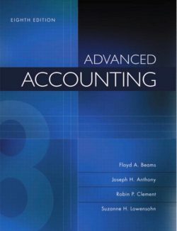 Advanced Accounting – Floyd A. Beams, Joseph H. Anthony – 8th Edition