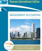 introduction to management accounting charles t horngren 14th edition