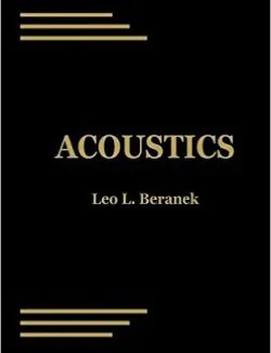 acoustic measurement leo l beranek 1st edition