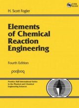 elements of chemical reaction engineering s fogler 3rd edition