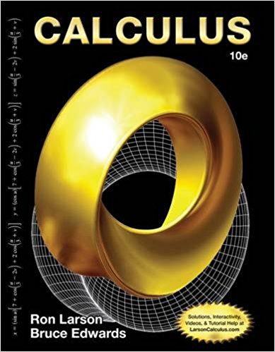 Calculus – Ron Larson – 10th Edition
