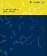 Mathematical Models in Biology Elizabeth Allman 1st Edition
