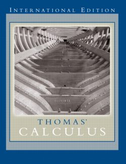Thomas’ Calculus – George B. Thomas, Maurice D. Weir – 11th Edition