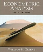 econometric analysis william h greene 5