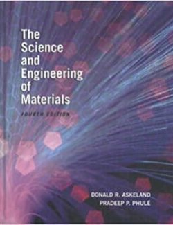 The Science and Engineering of Materials – Donald R. Askeland – 4th Edition