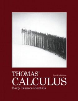 Calculus Early Transcendentals George B. Thomas’ 12th Edition