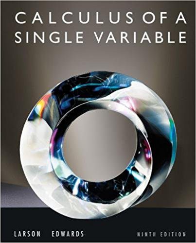 Calculus of a Single Variable - Ron Larson, Bruce H. Edwards - 9th Edition 2 Calculus of a Single Variable – Ron Larson Bruce H. Edwards – 9th