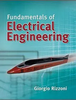 Fundamentals of Electrical Engineering – Giorgio Rizzoni – 1st Edition