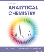 analytical chemistry gary d christian 7th edition