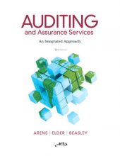 Auditing and Assurance Services – Alvin A. Arens, Randal J. Elder, Mark S. Beasley – 14th Edition