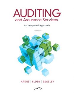 Auditing and Assurance Services – Alvin A. Arens, Randal J. Elder, Mark S. Beasley – 14th Edition