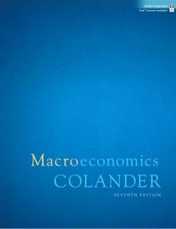 Macroeconomics – David Colander – 7th Edition