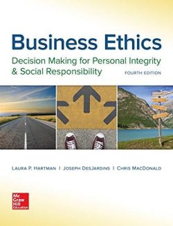 Business Ethics – Laura P. Hartman, Joseph DesJardins, Chris MacDonald – 4th Edition