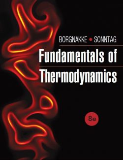 Fundamentals of Thermodynamics – Claus Borgnakke, Richard E. Sonntag – 8th Edition