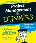 project management for dummies stanley e portny 2nd edition