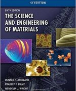 the science and engineering of materials 6th sixth edition donald r askeland