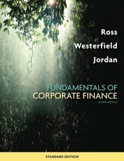 fundamentals of corporate finance ross westerfield jordan 9th