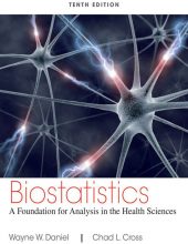Biostatistics – Wayne W. Daniel, Chad L. Cross – 10th Edition