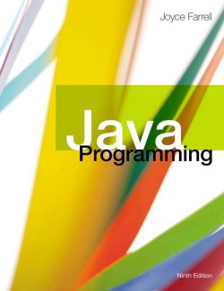 java programming joyce farrell 9th edition
