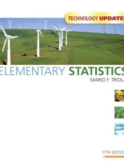 Elementary Statistics Technology Update – Mario F. Triola – 11th Edition