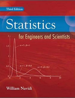 Statistics for Engineers and Scientists – William Navidi – 3rd Edition
