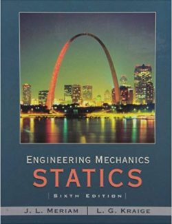 Engineering Mechanics: Statics – Russell C. Hibbeler – 6th Edition