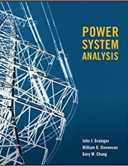 Power Systems Analysis – John Joseph Grainger, William D. Stevenson – 1st Edition