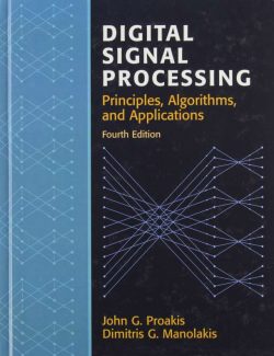 Digital Signal Processing- John G. Proakis – 4th Edition
