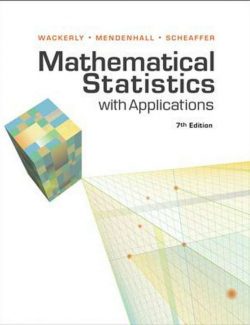 Mathematical Statistics with Applications – Dennis Wackerly – 7th Edition