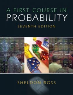 a first course in probability sheldon m ross 7th edition