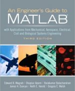 an engineers guide to matlab edward b magrab 3rd edition