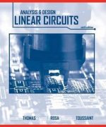 analysis and design of linear circuits r thomas a rosa g toussaint 6th edition