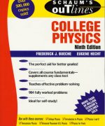 college physics frederick j bueche eugene hecht 9ed schaums outlines