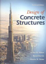 design of concrete structures arthur h nilson 14th edition